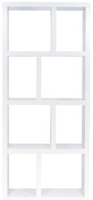 Fehér könyvespolc 70x159 cm Berlin – TemaHome