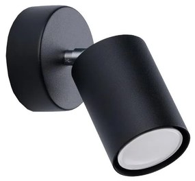 Sollux SL.1126 - Fali spotlámpa LEMMI 1xGU10/40W/230V fekete