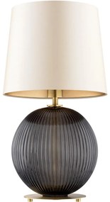 Argon 8538 - Asztali lámpa HAMILTON 1xE27/15W/230V krémes/fekete