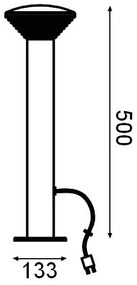Ledvance - OLONA LED kültéri lámpa 2W 12V IP44