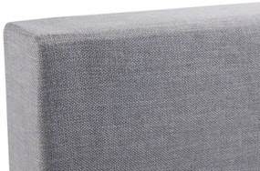 Franciaágy Boxspring 180 cm PREMIER (matracokkal) (világosszürke). 1007441