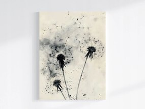 Vászonkép Canvas Grafika Természet Növényzet Virágok Pitypang 75x100