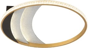 Globo 48493-24 - LED mennyezeti lámpatest CONSTANCE LED/24W/230V átmérő 41 cm arany