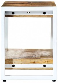 tömör mangófa TV-szekrény 90 x 30 x 40 cm