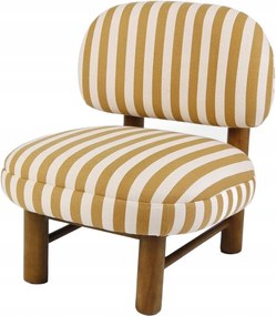 Modern pihenőszék Lumen Bézs-fehér 64x69,5x77 cm Homla