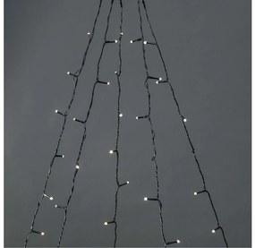 Nedis WIFILXT11W200 - LED Karácsonyi függöny 200xLED/8 funkció 5x7m IP65 Wi-Fi Tuya