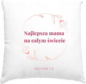 Párna a Világ Legjobb Anyukájának, Anyák Napi Párna, Fehér