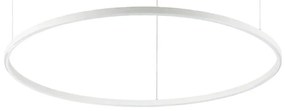 Ideal Lux - ORACLE SLIM LED kábeles csillár, 53W, 230V, 2700K, átmérő 90 cm, fehér