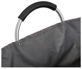 Szürke-bézs textil szennyeskosár szett 2 db-os – Casa Selección