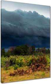 Vászonkép 70x100 Ősz Hegyek Folyó Fák