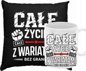 Párna Bögre Ajándék Szett Születésnapi Ajándék Karácsony Felirattal