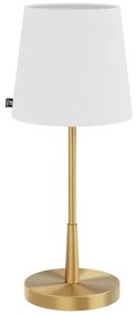 ByRydens 4002730-6501 - LUMI asztali lámpa 1xE27/8W/230V fehér/arany 48,5 cm