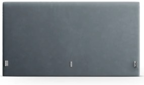 Világoskék kárpitozott ágytámla 190,5x100 cm Remo – Micadoni