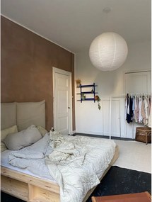 Borovi fenyő franciaágy ágyráccsal 140x200 cm Ziggy – Karup Design