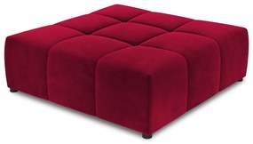 Piros bársony kanapé modul Rome Velvet - Cosmopolitan Design