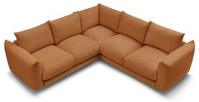 Narancssárga sarokkanapé Ernest – Bobochic Paris