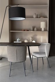 Teakfa étkezőasztal 90x180 cm Webster – White Label