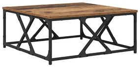 Dohányzóasztal Régi fa 70 x 70 x 30 cm Faanyag