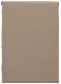 Barna kétszemélyes hosszabbított pamut-perkál ágyneműhuzat 200x220 cm Crisp – Södahl