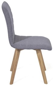 Szürke étkezőszék készlet 2 db-os Veva - Bonami Selection