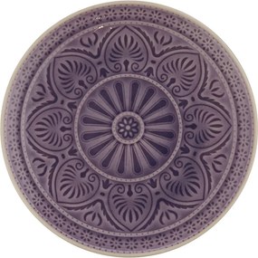 SUMATRA tányér Ø 21cm, sötétlila
