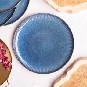 Altom  Reactive Stripes porcelán lapostányér, 26 cm