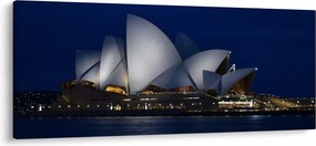 Sydney éjszakai kép (120x50 cm)
