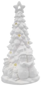 LED karácsonyi dekoráció LED/2xAA meleg fehér karácsonyfa