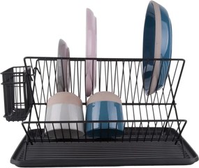 Fekete edényszárító - PT LIVING