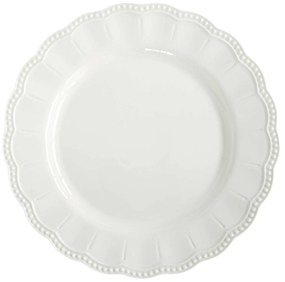Elite White prémium fehér 18 részes porcelán étkészlet