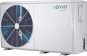 CONCEPT MONO monoblokk levegő-víz hőszivattyú, 9kW kieg. fűtés, R32, 400V, 12kW