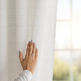 Krémszínű függöny 140x250 cm Drimar – Restilo