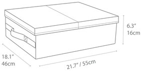 Underbed bézs tárolódoboz - Bigso Box of Sweden