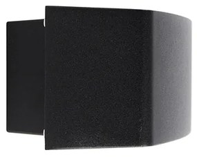 Modern kültéri fali lámpa fekete IP44 - Latina