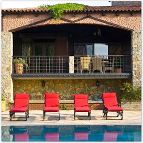 Poszterek 100x100 Napozóágyak