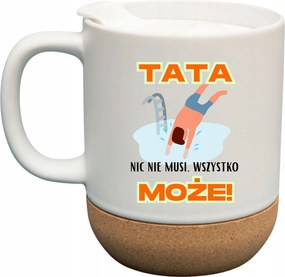 Fehér Bögre Parafa Vicces Ajándék Apák Napja Apa Nem Kell Semmi