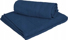 Textil törölköző Clarysse Elegance 60x110 cm sötétkék