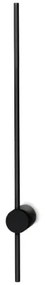 Ideal Lux - LED Fali lámpa ESSENCE LED/12W/230V 4000K 70 cm CRI 90 fekete