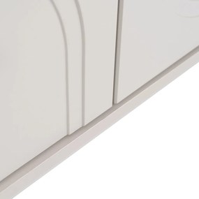 MARLEN TV szekrény 155 cm, kasmír, bordázott