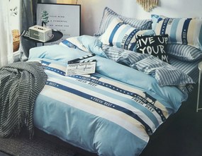 Pamut-szatén ágyneműhuzat 200x220 4 részes Ár