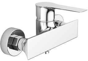 Laveo Raila, falra szerelhető zuhanycsap h-100, króm, LAV-BLL_040D