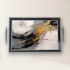 Üveg tálca, 38×24 cm – TPG9927