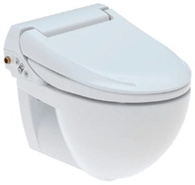 GEBERIT AquaClean 4000 WC-ülőke, fali WC-kerámiával, alpinfehér