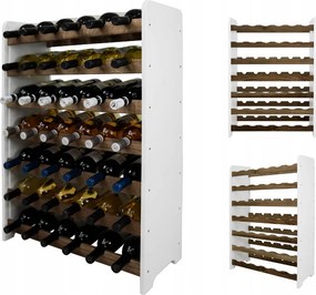 Bortartó állvány tölgyfa bortartó állvány fa palacktartó állvány 42cipő Tölgy