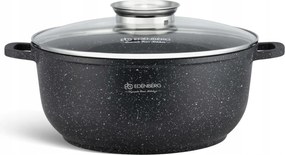 Funkcionális Nagy Kerek Márvány Fazék Fedővel 6,8 L Edenberg 8120