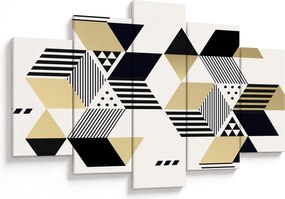 Kép - Geometriai formák N⁰1 (150x105 cm)