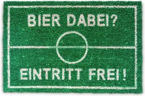 Lábtörlő kókusz zöld Van söröd? 60x40