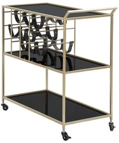 Kocsi fekete zsinór 79x39,5x82cm