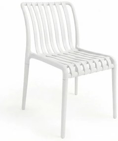 Műanyag szék TREGO, fehér