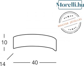 Fali Lámpa Fehér ARCO AUSTROLUX 0291-61